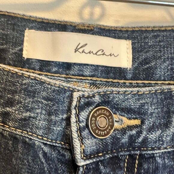 Kancan Finley High Rise Straight Leg Jeans 9/28  Style KC11238D - Picture 2 of 11